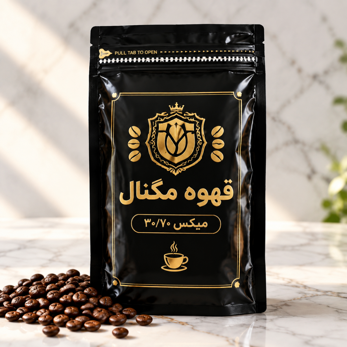 قهوه مگنال میکس ۳۰/۷۰ | ترکیب لوکس عربیکا و روبوستا (میکس ملایم و معطر) - تصویر 4