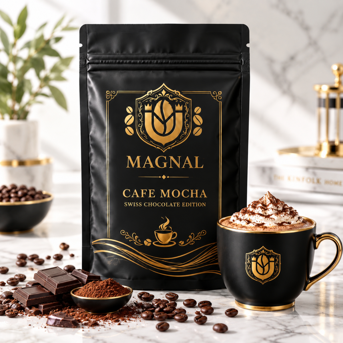 قهوه موکا کلاسیک مگنال | ترکیب اختصاصی شکلات و عربیکا | ۲۰۰ گرمی)