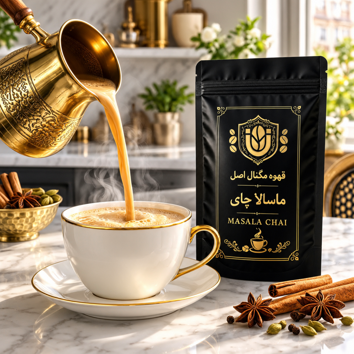 چای ماسالا مگنال | ترکیب جادویی ادویههای اصیل | نوشیدنی گرم و آرامشبخش - تصویر 4