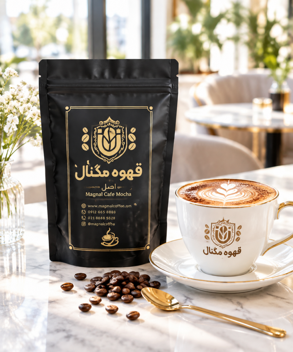 قهوه موکا کلاسیک مگنال | ترکیب اختصاصی شکلات و عربیکا | ۲۰۰ گرمی) - تصویر 4
