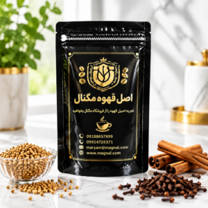 قهوه ترکیبی مگنال — گلپر، دارچین و میخک