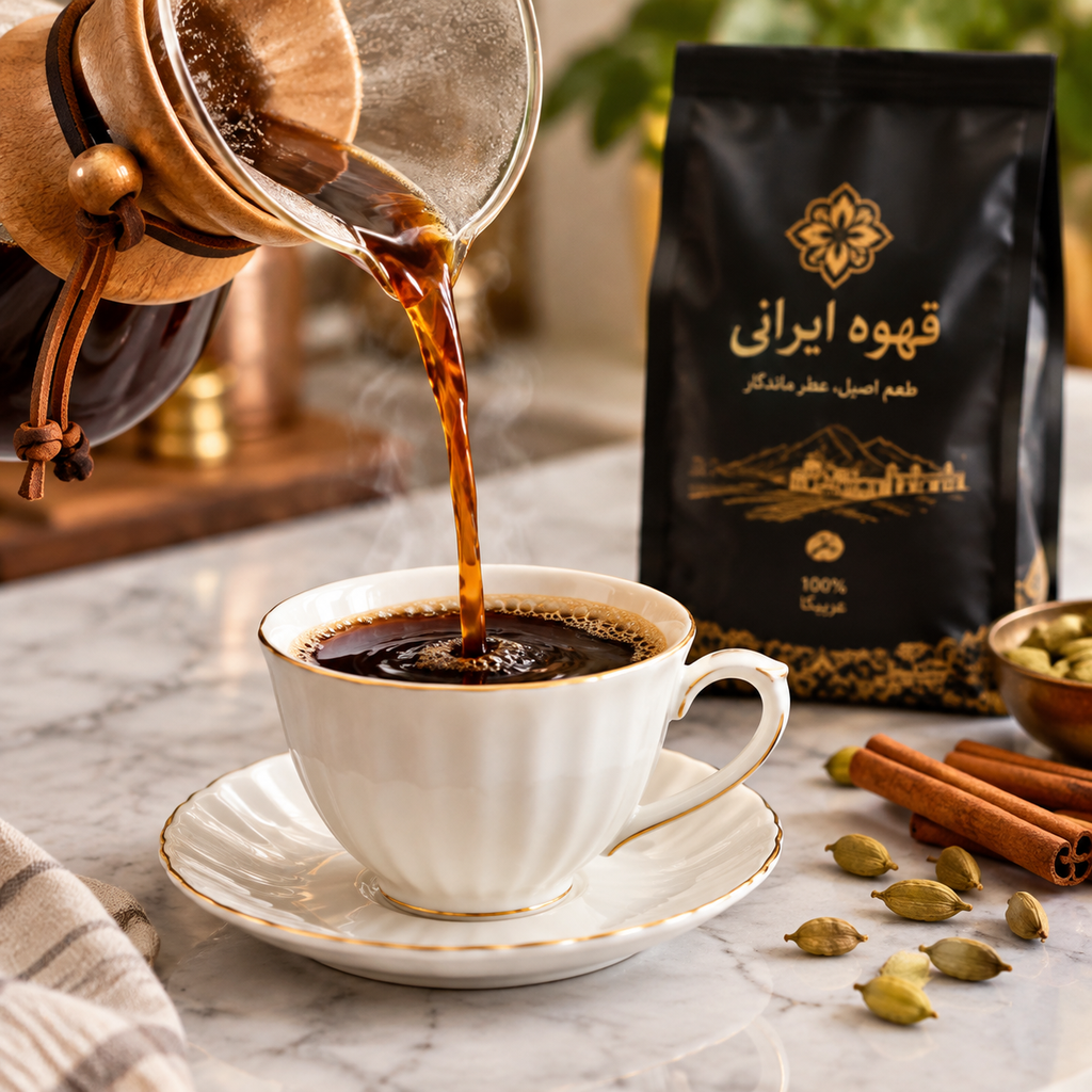 قهوه ترکیبی مگنال با عطر دارچین و هل - تجربه لوکس و اصیل