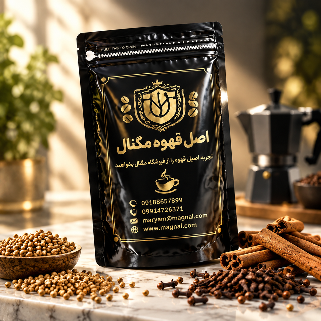 قهوه ترکیبی مگنال — گلپر، دارچین و میخک - تصویر 6